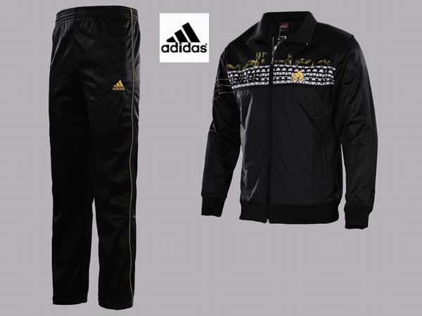 jogging adidas femme noir et or